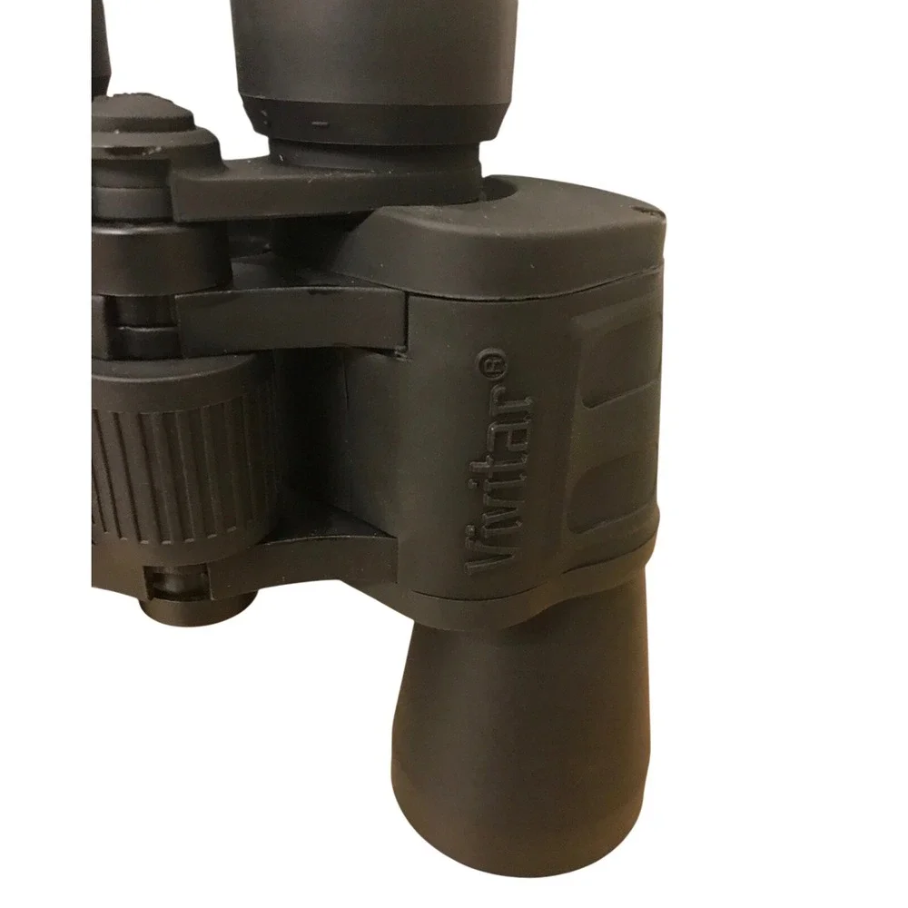 Vivitar Vtg 7x50 Binoculars with Carrying Case‎ and Lens Caps Coated Optics